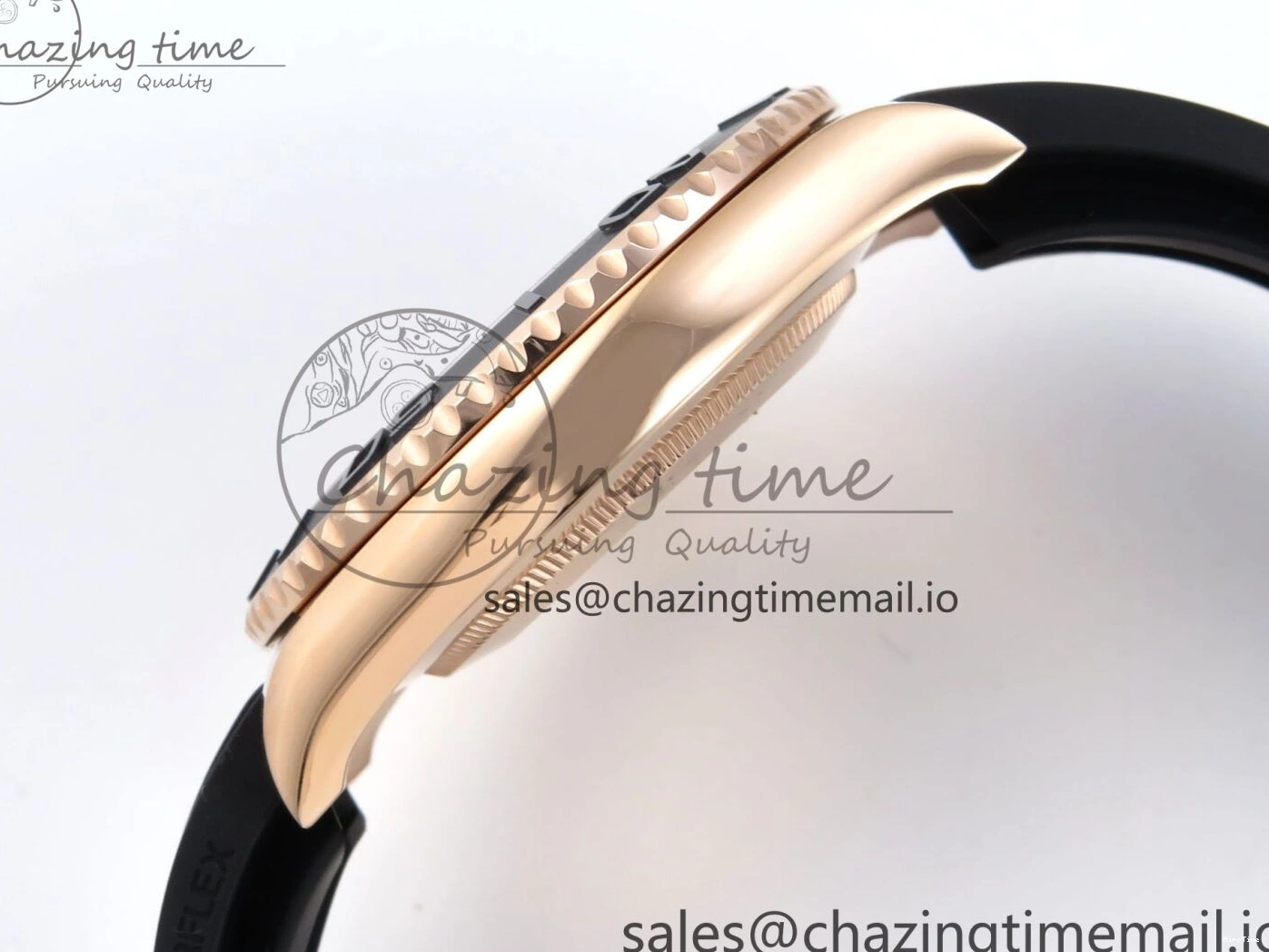 MiroTime 0303 Yacht-Master 40mm 126655 EWEF Best Edition Black Dial on Oysterflex Strap A Sophisticated 787